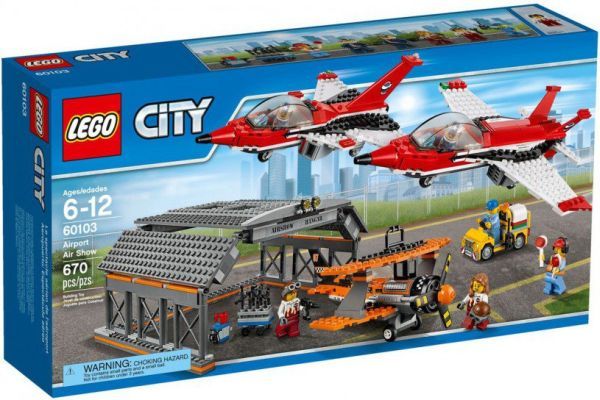 Lego City vliegveld luchtvaartshow 60103