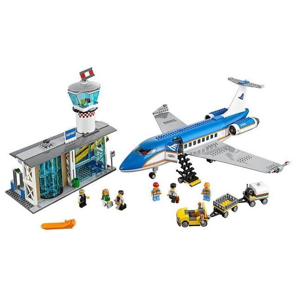 Lego vliegveld passagiersterminal 60104