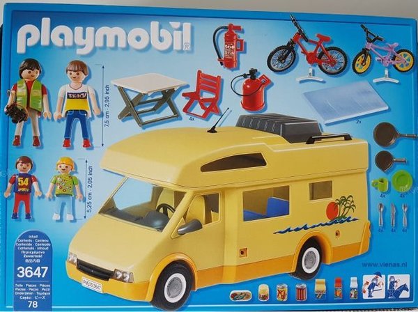 Playmobil 3647 Kampeerwagen