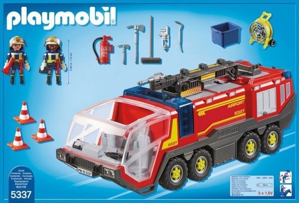 Playmobil 5337 Luchthavenbrandweer met licht en geluid