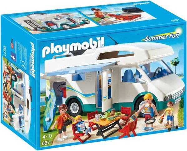 Playmobil 6671 Grote Familiecamper