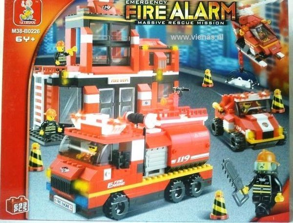 Sluban brandweer kazerne XL B0226