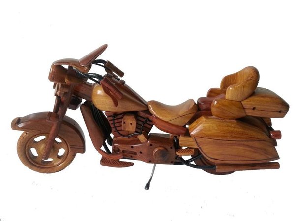 Harley-Davidson Road King houtenmodel
