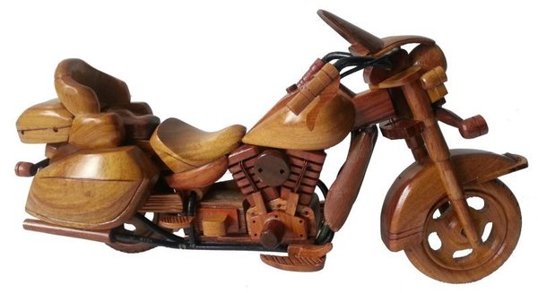 Harley-Davidson Road King houtenmodel
