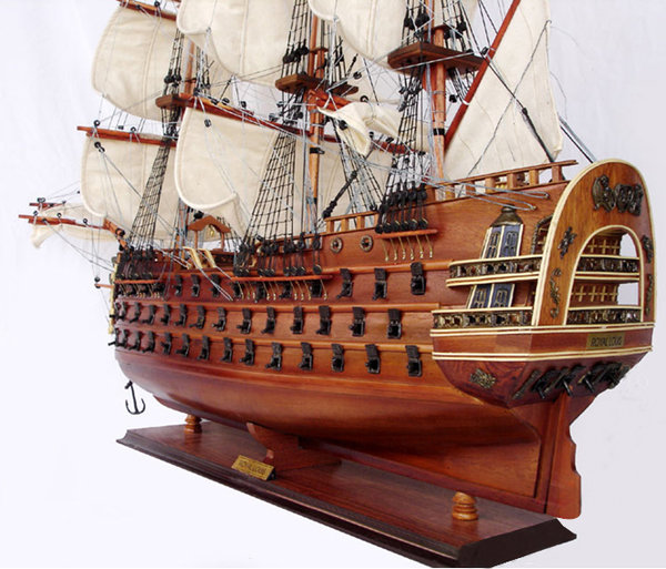Royal Louis schip houtenmodel 80 cm