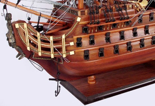 Royal Louis schip houtenmodel 80 cm